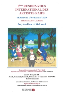 Exposition à Verneuil-sur-Arvre, 2018 Affiche Verneuil 2018