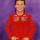Le corsage rouge